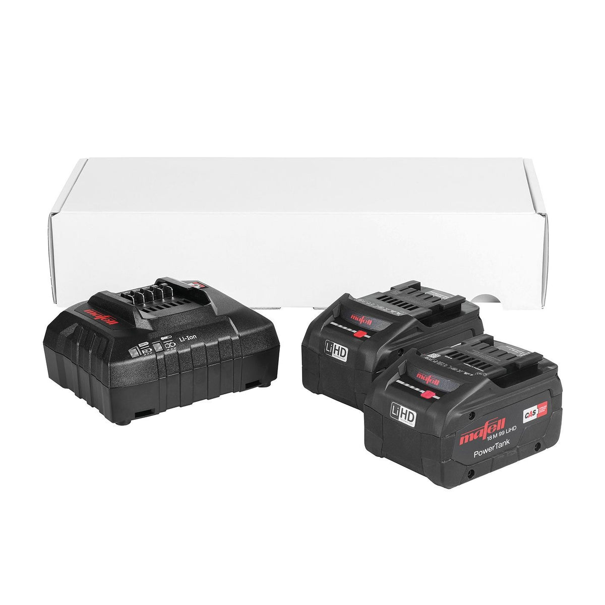 MAFELL Pack 2 batteries 18V 5,5 Ah LiHD et chargeur - 209597