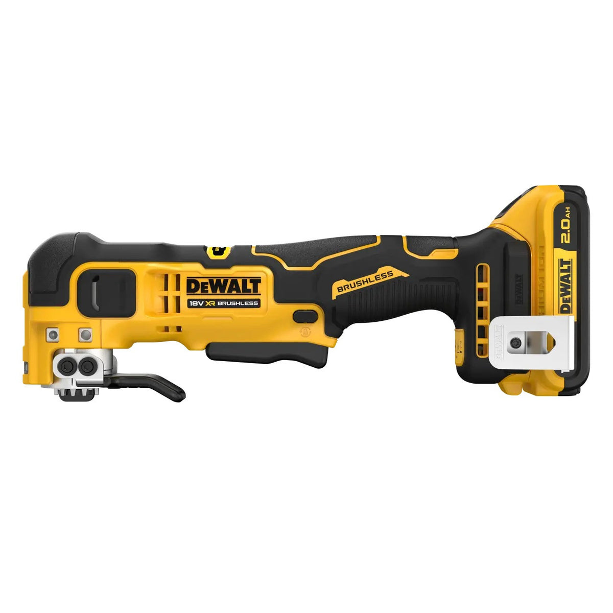 DEWALT Outil Multifonction 18V 2Ah + accessoires - DCS358D2-QW