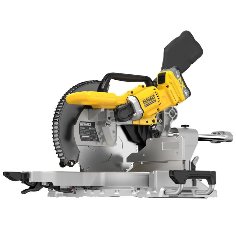 DEWALT Scie à onglets radiale Ø305mm 18V 8Ah - DCS782XW2-QW