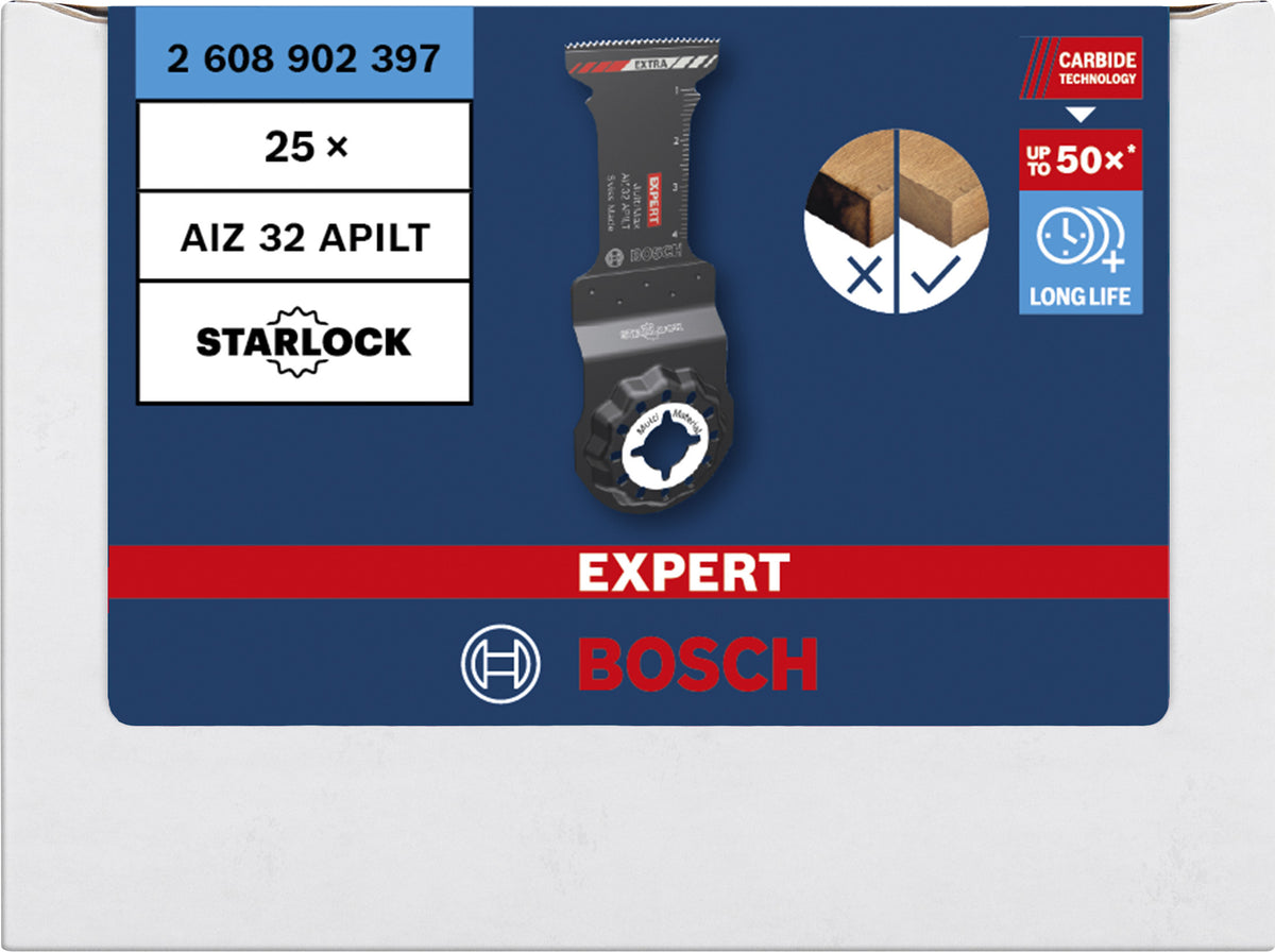 BOSCH EXPERT 25 Lames Oscillant ST Multi AIZ32APILT - 2608902397