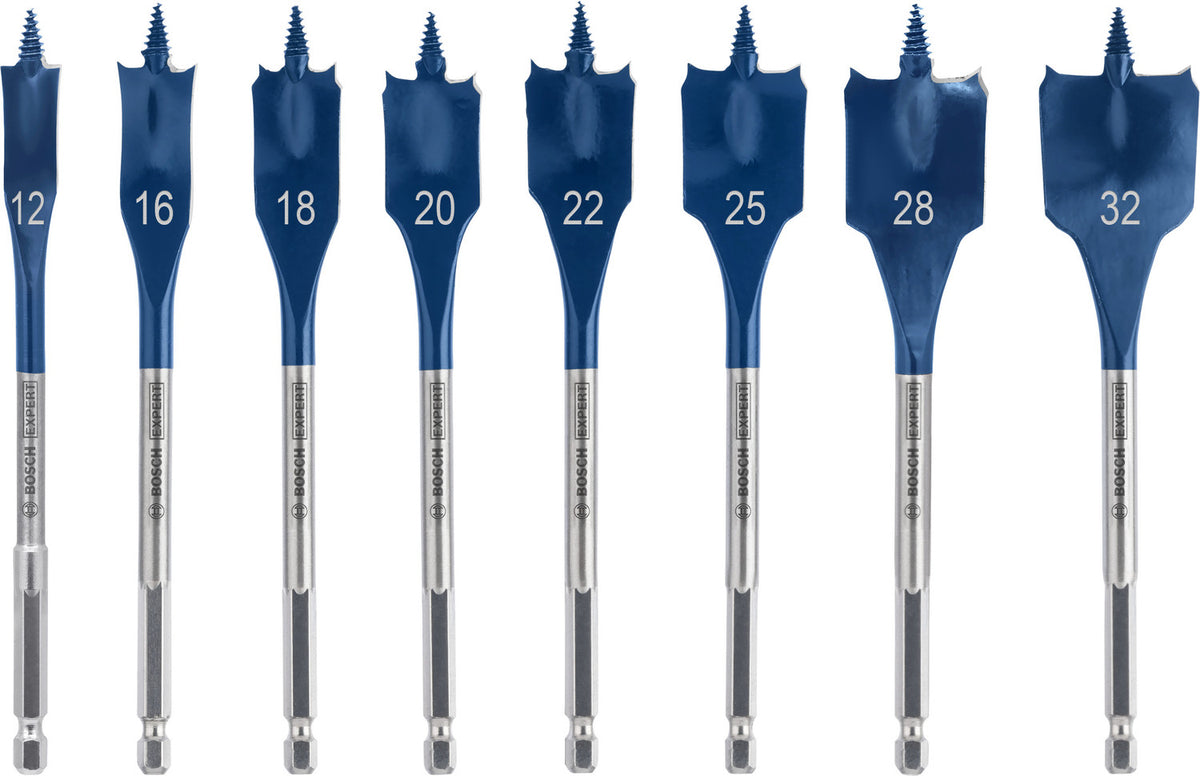 BOSCH EXPERT 8 Mèches Bois Self Cut Speed Ø12-32x152mm - 2608902111