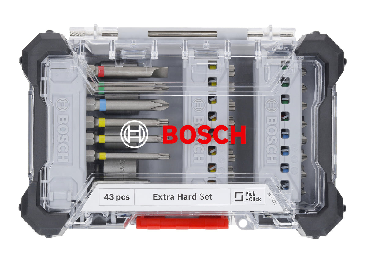 BOSCH Coffret de 43 pièces : embouts et douilles - 2607017723