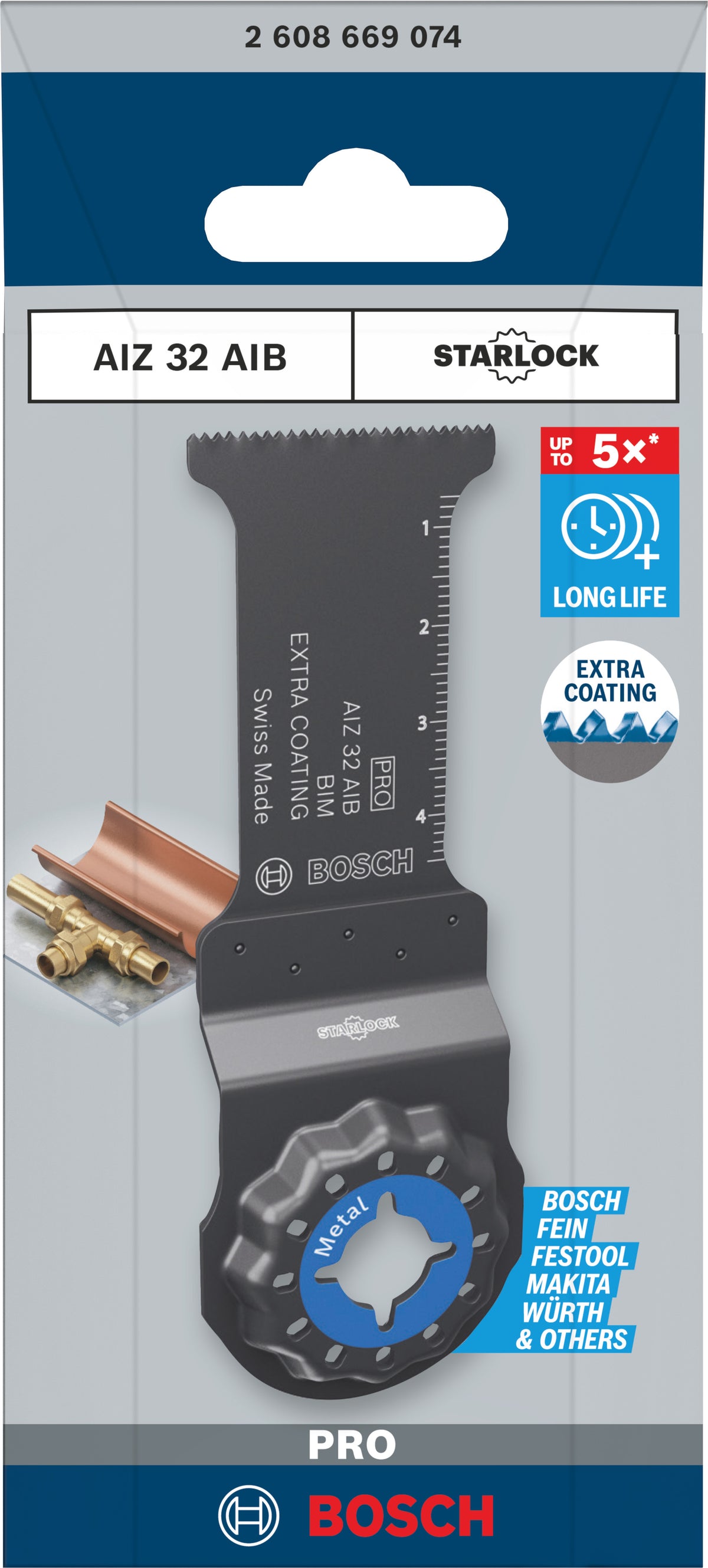 BOSCH Pro Lame Oscillant ST Métal AIZ32AIB - 2608669074