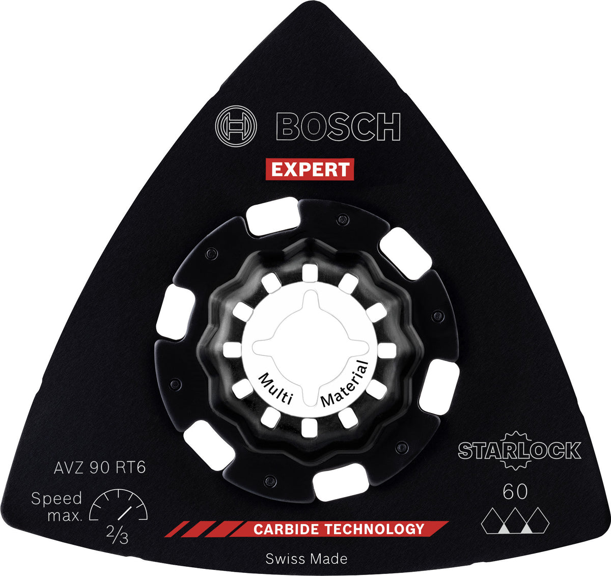 BOSCH EXPERT Plateau ponçage AVZ 90 RT6 90mm - 2608902064