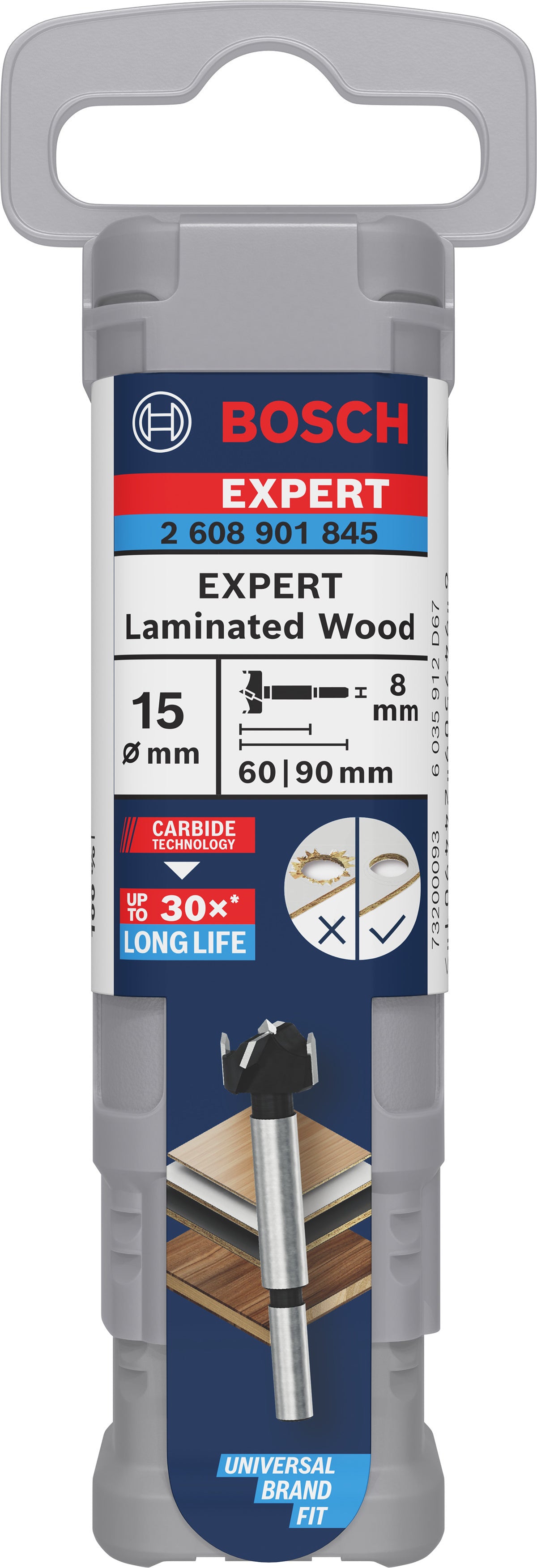 BOSCH EXPERT Mèche à façonner pour bois laminé - 2608901845
