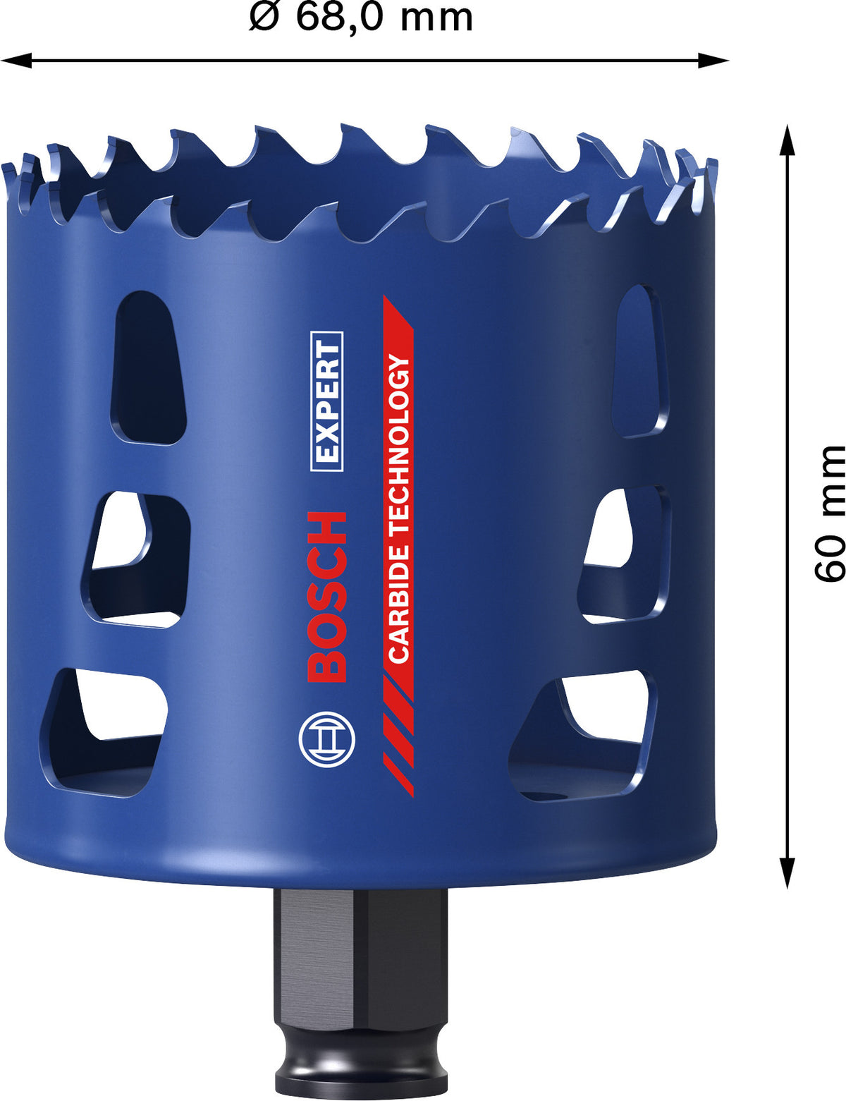 BOSCH EXPERT Scie trépan Multi Material PC Plus - 2608901879
