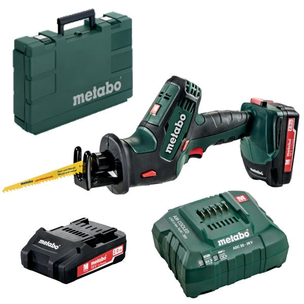 Scie sabre 18v 2ah sse18 ltx compact 602266500 metabo