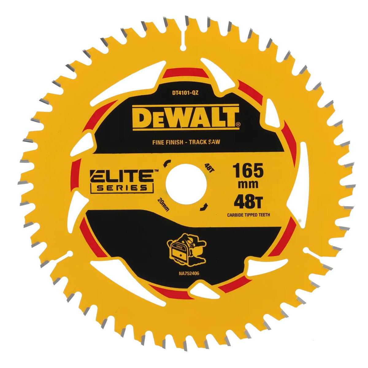 DEWALT Lame de scie plongeante 165x20 mm