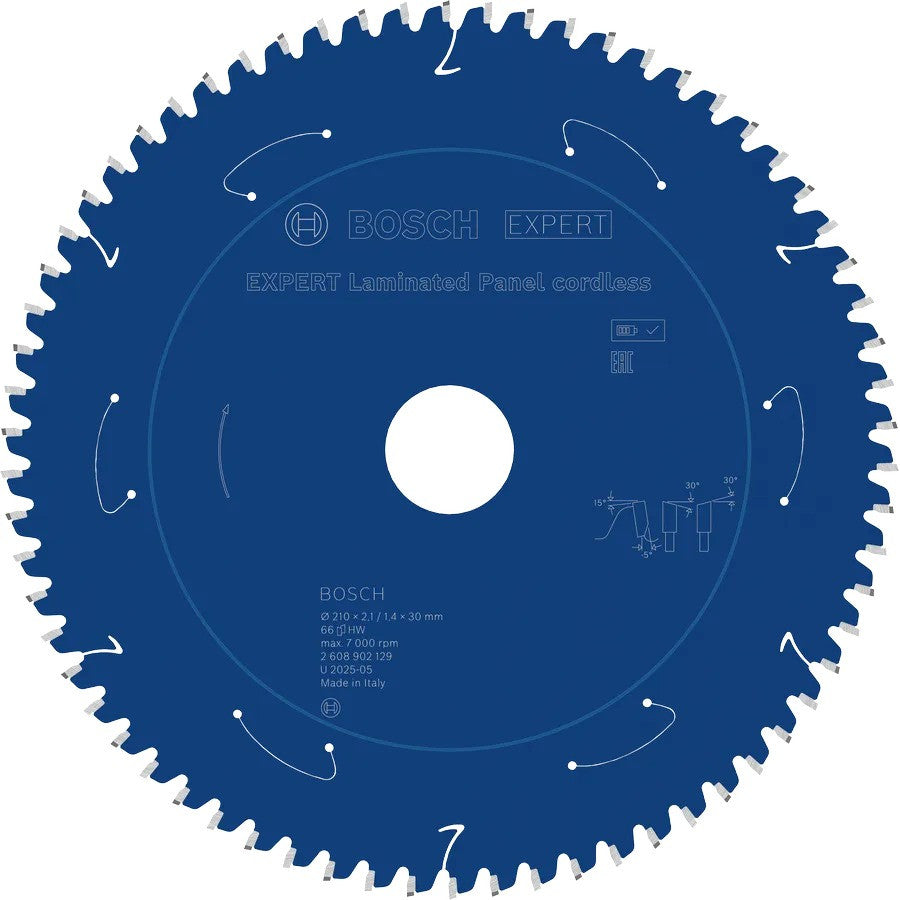 BOSCH EXPERT Lame de scie circulaire sans fil Laminés