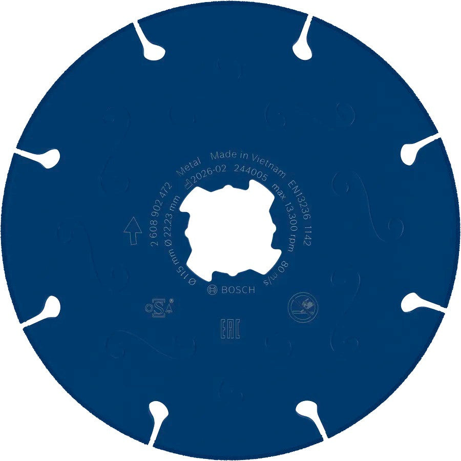BOSCH EXPERT Disque diamant métal X-LOCK 115mm - 2608902472