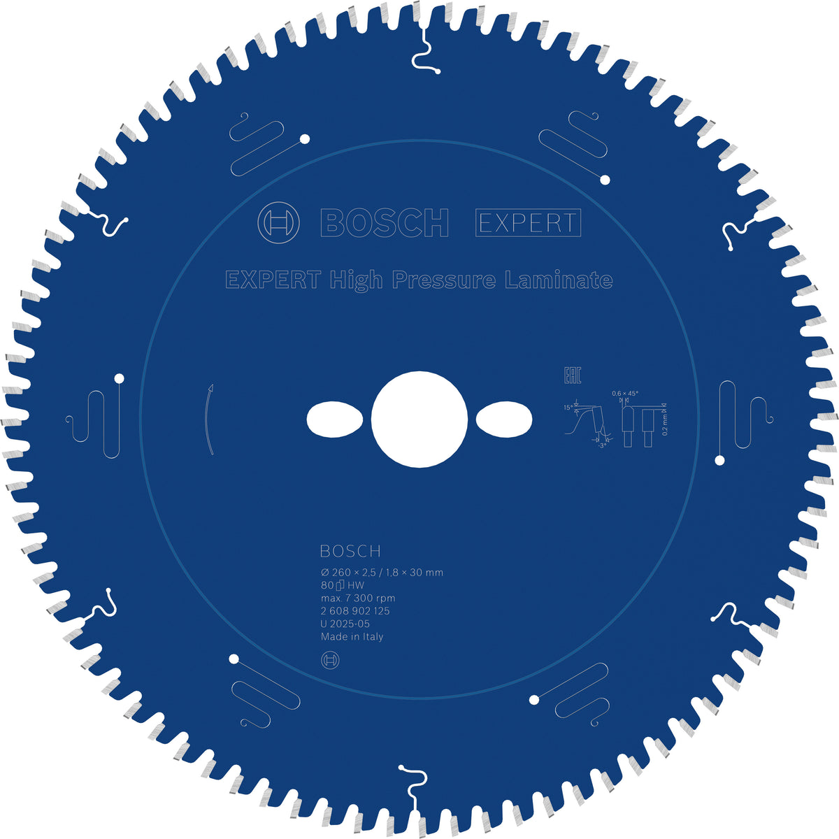 BOSCH Lame de scie à onglets HPL Expert for HPL - 2608644355