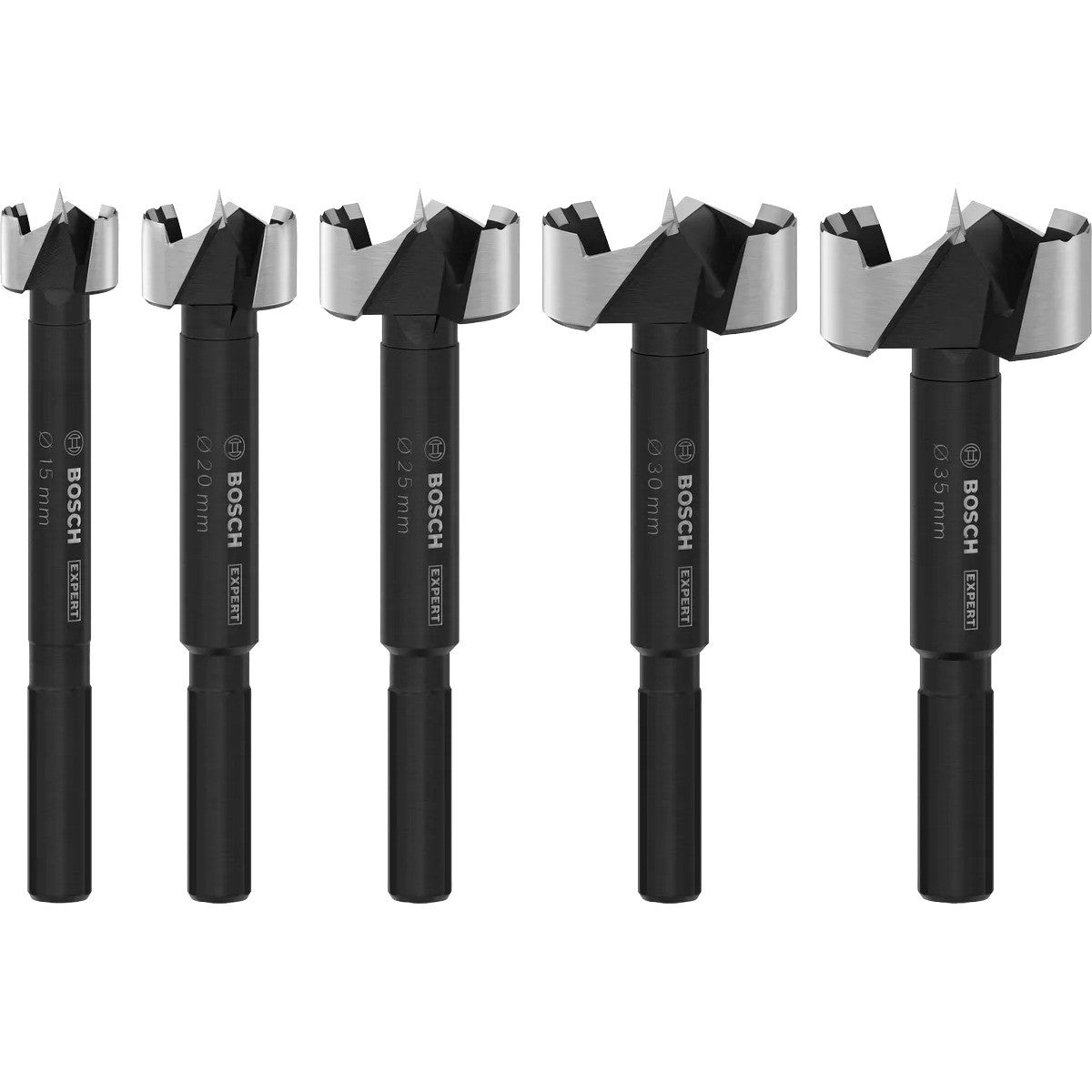 BOSCH EXPERT 5 Mèches Forstner Bois Ø15-35mm - 2608901843
