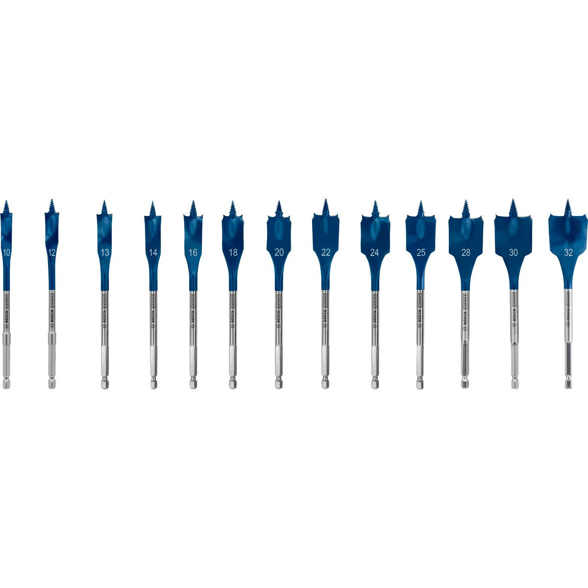 BOSCH EXPERT 13 Mèches Bois Self Cut Speed Ø10-32x152mm - 2608902112