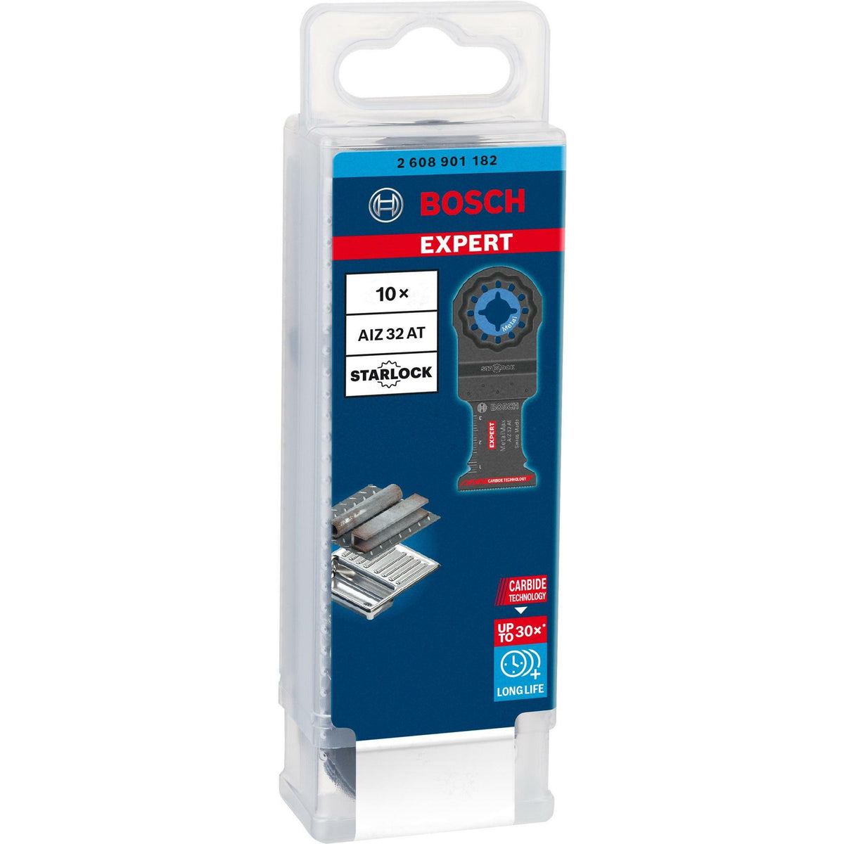 BOSCH Expert 10 Lames Oscillant Starlock Métal AIZ32AT - 2608901182