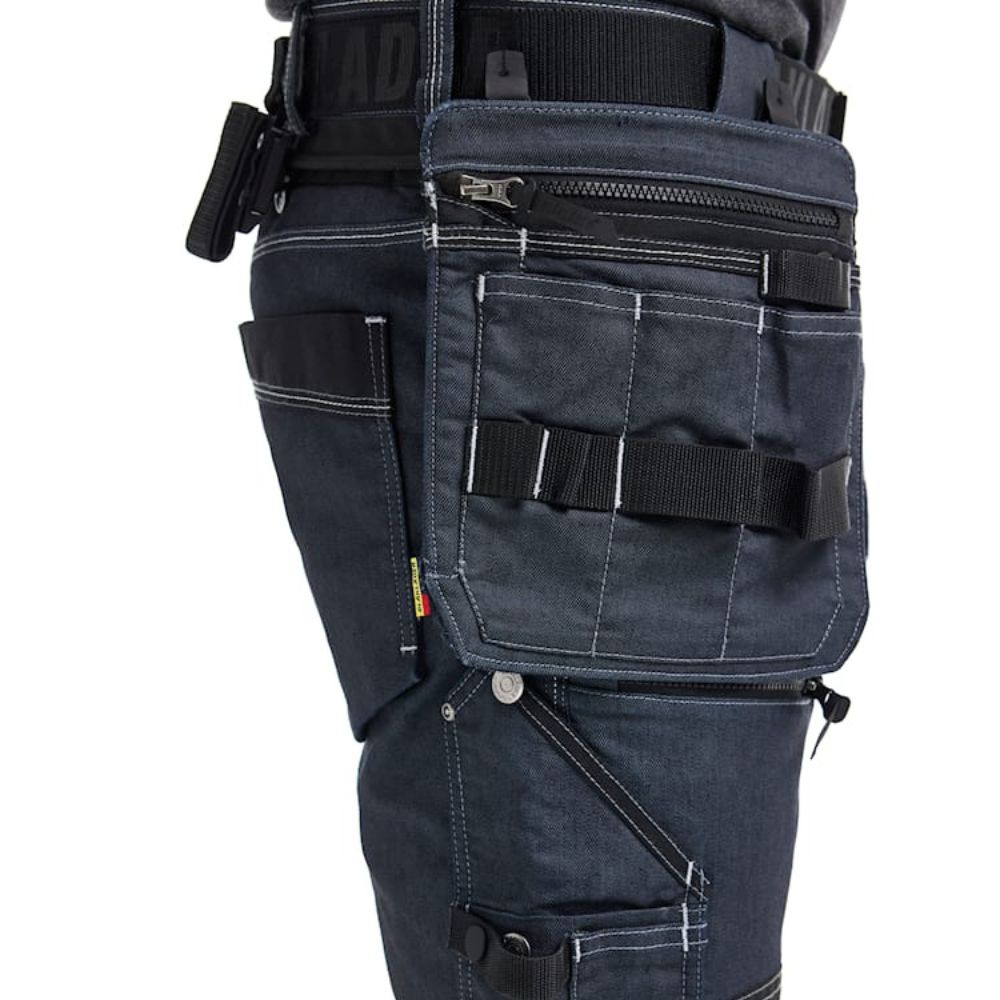BLAKLADER Pantalon artisan denim stretch ToolRig - 1980