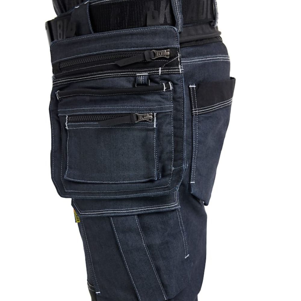 BLAKLADER Pantalon artisan denim stretch ToolRig - 1980