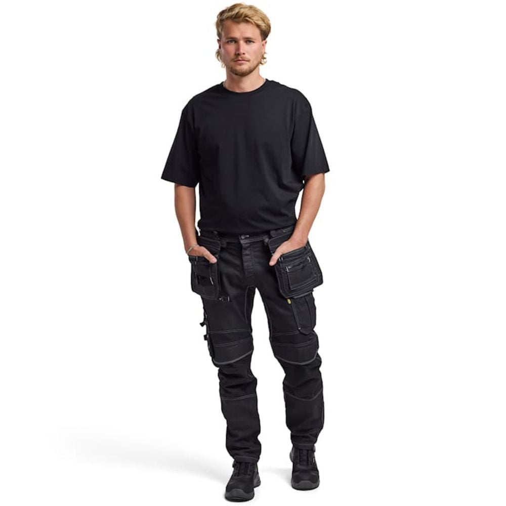 BLAKLADER Pantalon artisan denim stretch ToolRig - 1980