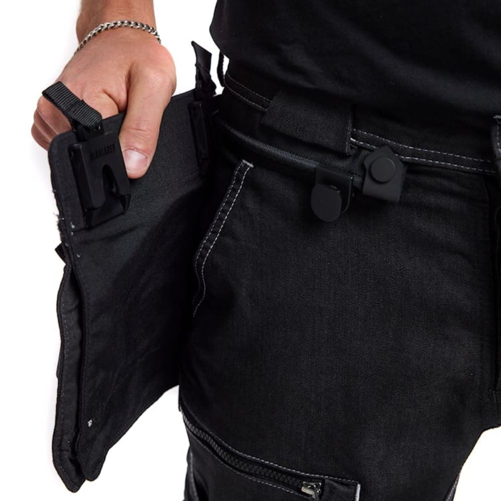 BLAKLADER Pantalon artisan denim stretch ToolRig - 1980