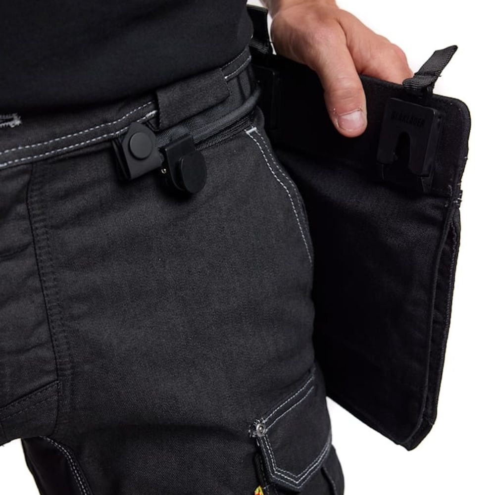 BLAKLADER Pantalon artisan denim stretch ToolRig - 1980