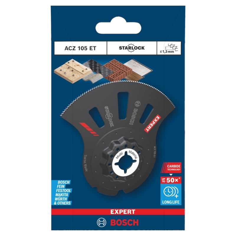 BOSCH Expert Lame Oscillant ST segment Multimat ACZ105ET