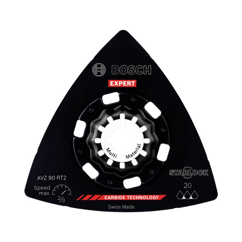 BOSCH EXPERT Plateau de ponçage 90mm - AVZ 90 RT2