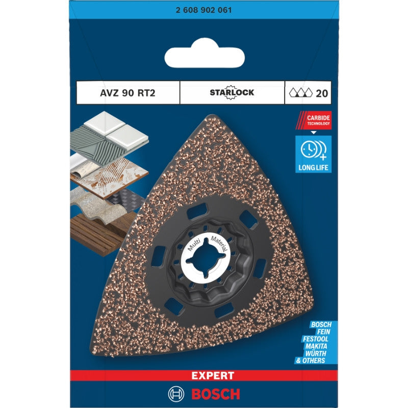 BOSCH EXPERT Plateau de ponçage 90mm - AVZ 90 RT2