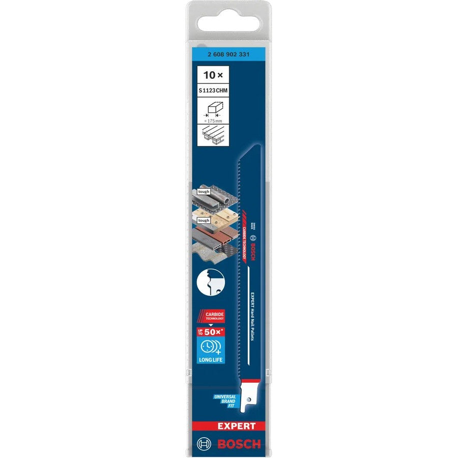 BOSCH EXPERT Lames sabre palette S 1122 CHM