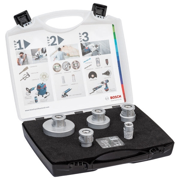Coffret 5 scies-trépans diamant best for ceramic 2608576669 bosch