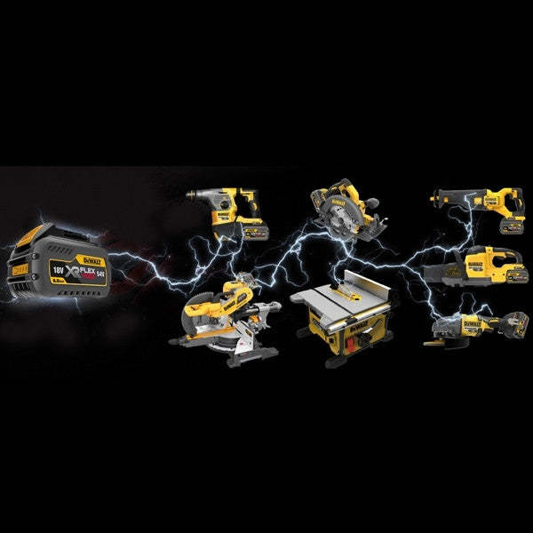 Pack 2 batteries 54v xr flexvolt 2x3/9 ah + chargeur dcb118x2-qw dewalt