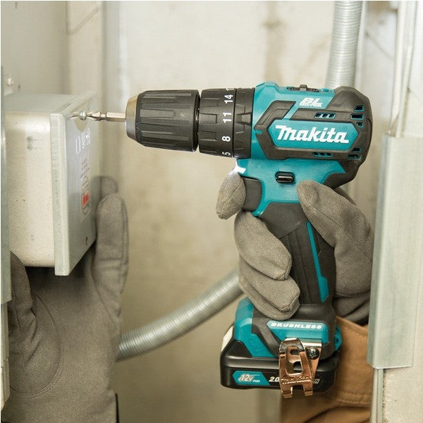 Perceuse visseuse percussion 10.8v hp332dz solo makita