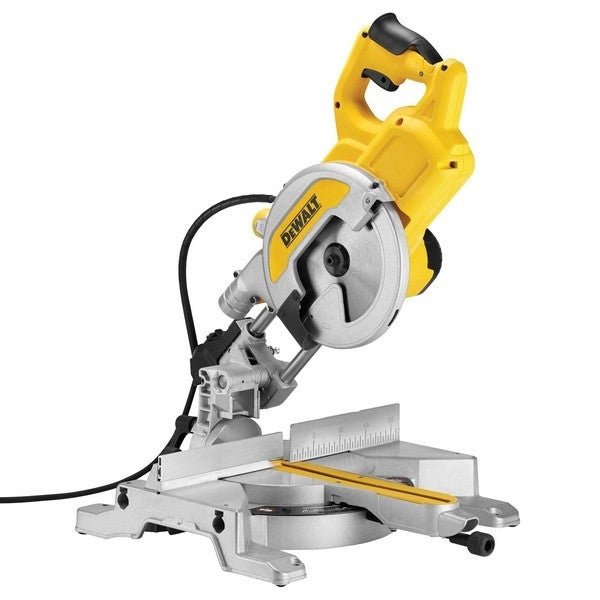 Scie radiale et onglet 1800 w xps dws777 dewalt