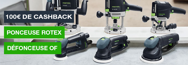 100€ cashback odr Festool