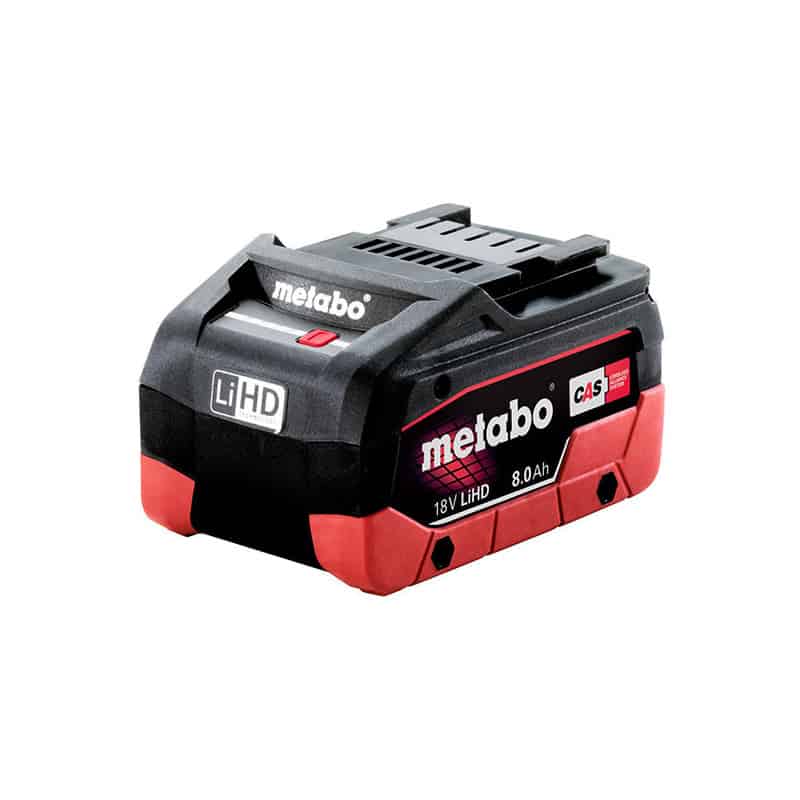 METABO Batterie 18V Li-HD 8,0 Ah - 625369000